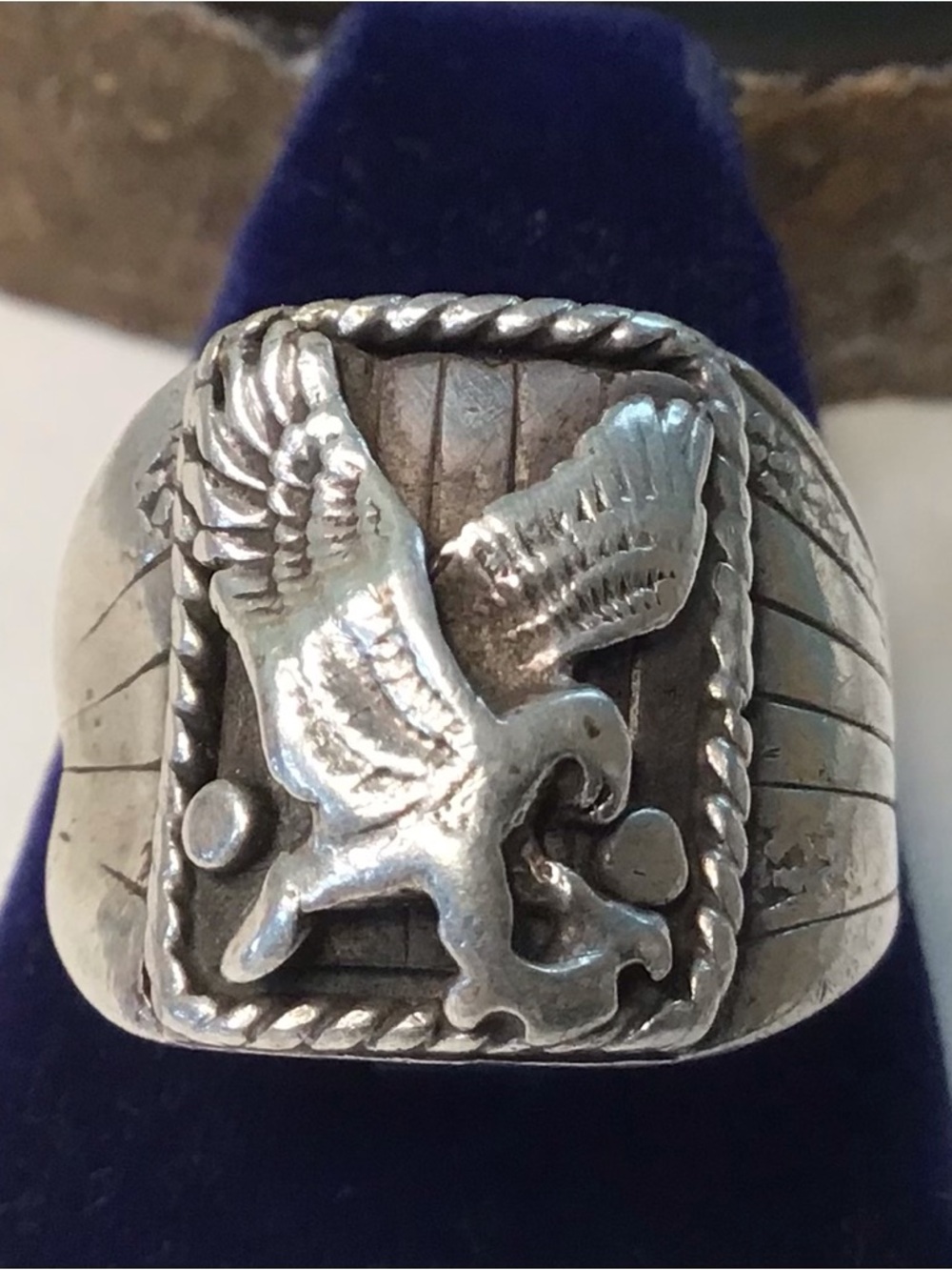 Sterling Vintage Navajo Ring
